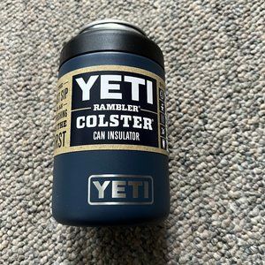 YETI Navy Rambler Colster Can